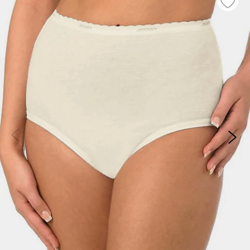 3-pack Classic Ivory 100% Cotton Women Briefs